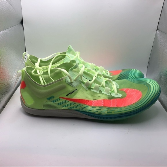 NEW! Nike Zoom Victory 5 XC barely volt mens track spike sneakers size 12 main image 7